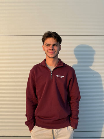 Sudadera con Cremallera WINE