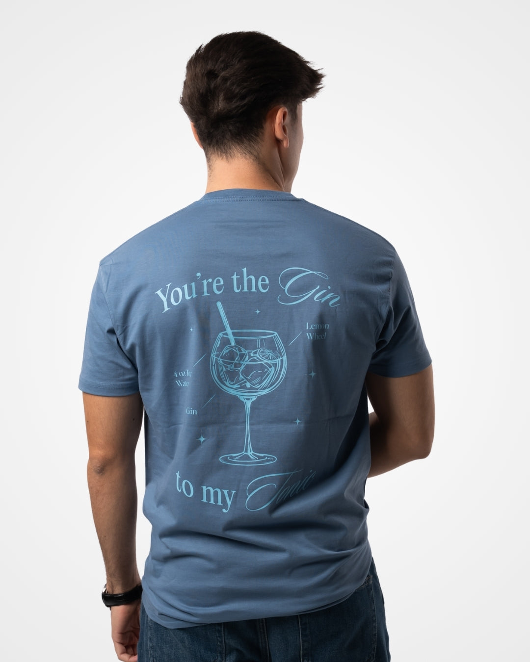 Camiseta GIN TONIC Azul