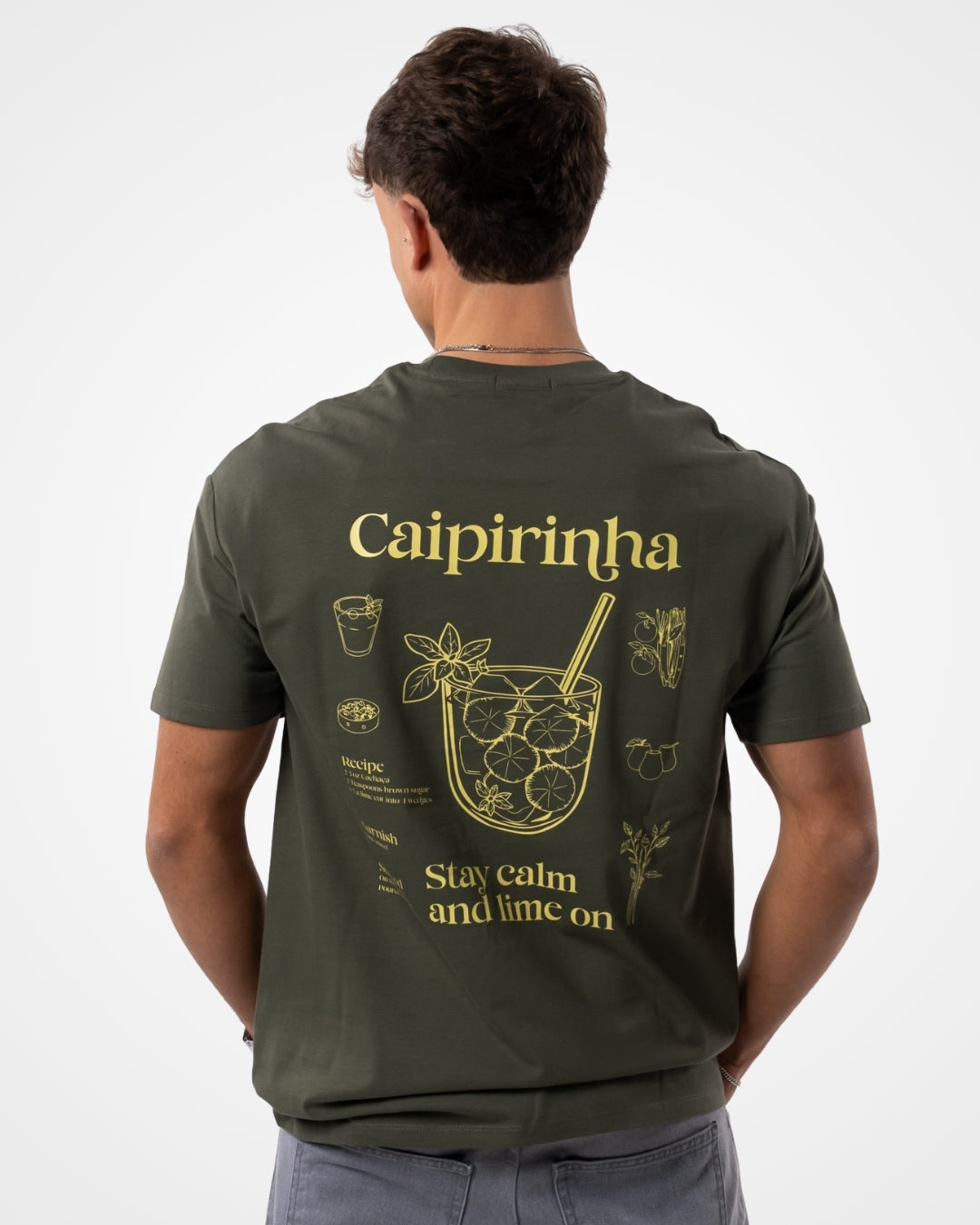 Camiseta CAIPIRINHA Khaki