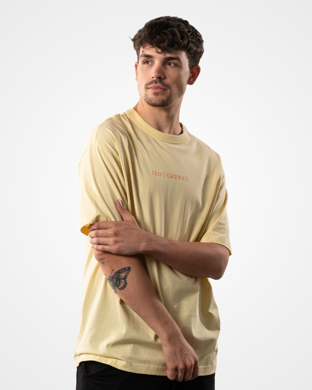 OLD FASHIONED Yellow T-shirt