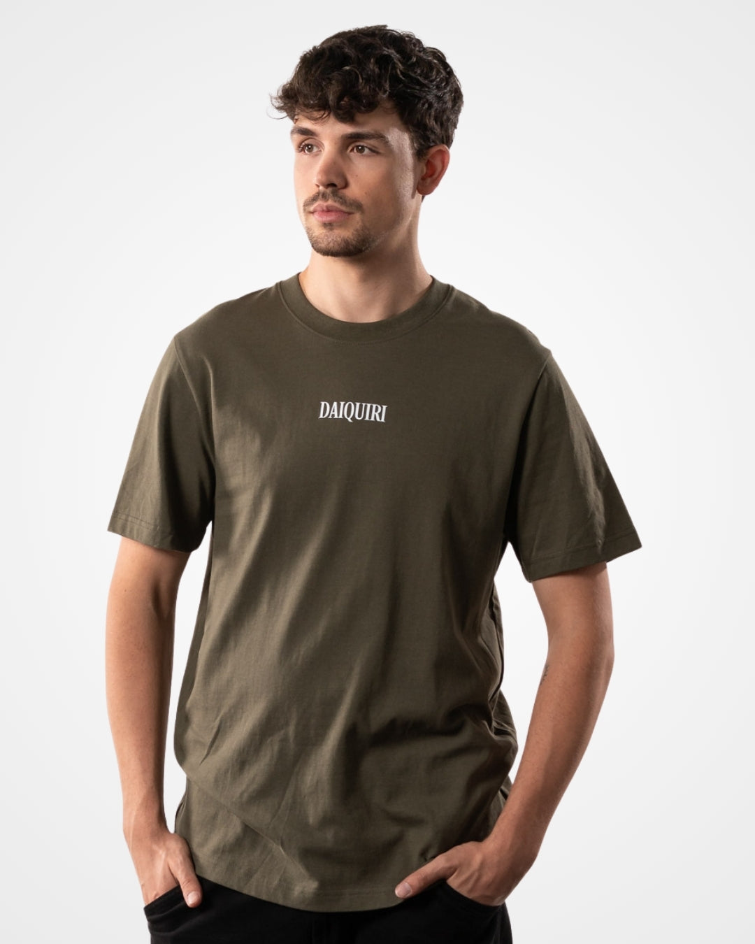 DAIQUIRI Khaki T-shirt