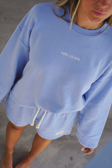 Sudadera Mujer PIÑA COLADA Azul