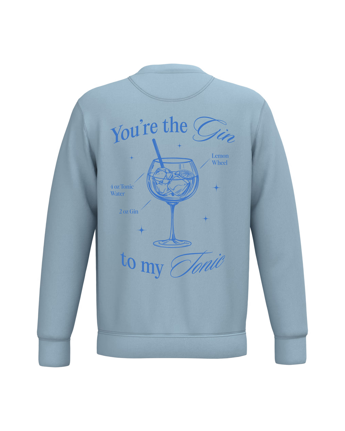 Sudadera sin Capucha GIN TONIC
