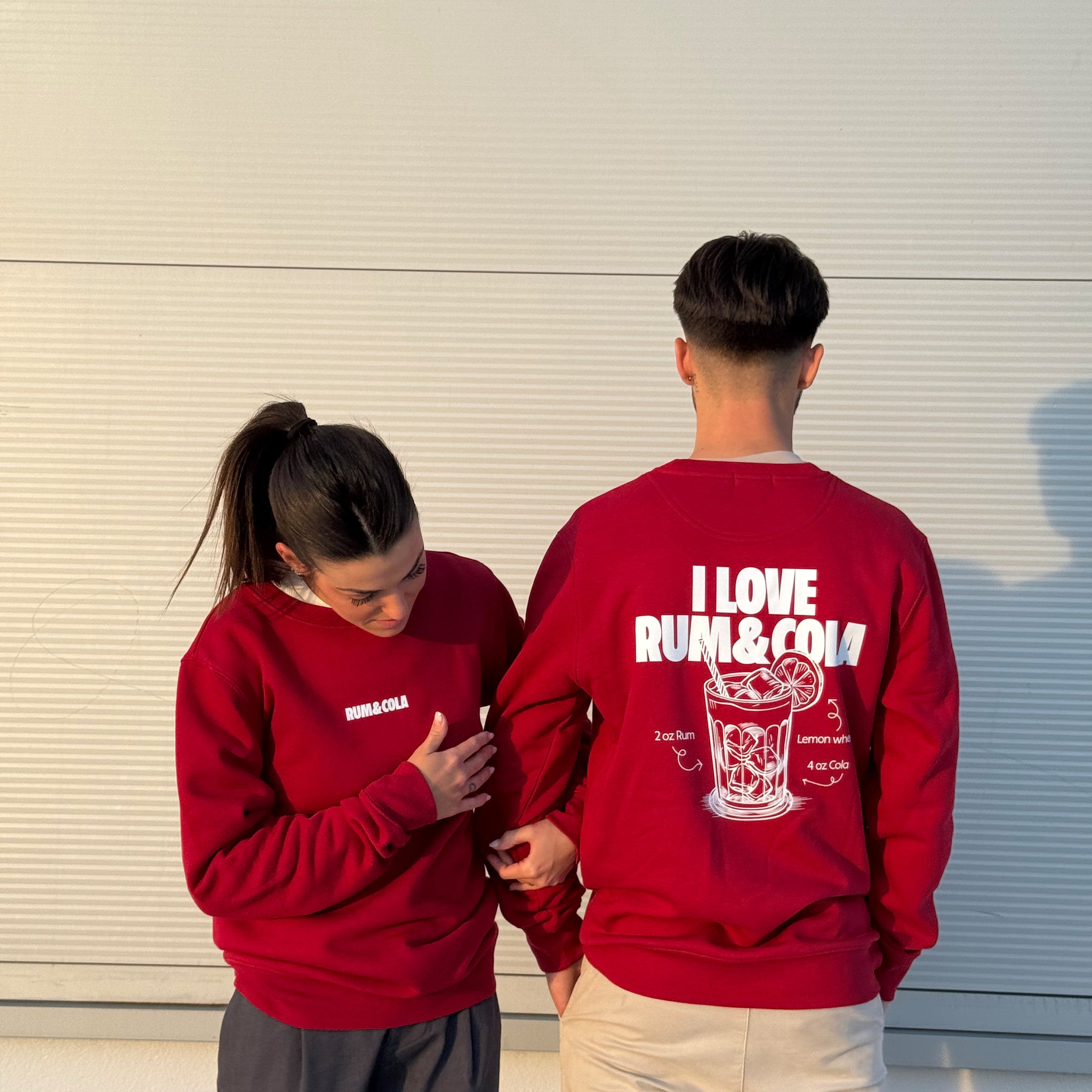 Sudadera sin Capucha RON COLA