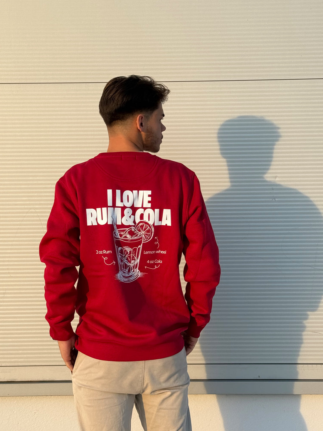 Sudadera sin Capucha RON COLA