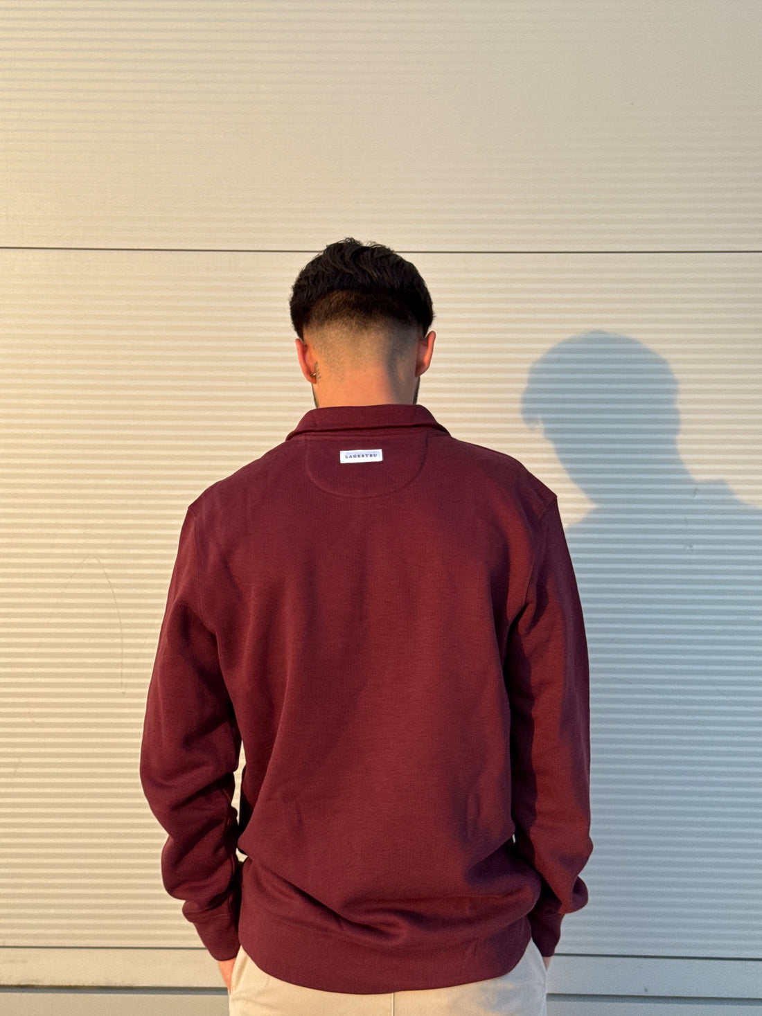 Sudadera con Cremallera WINE